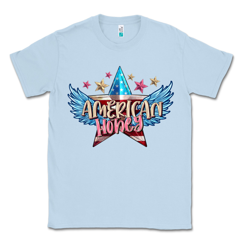 American Honey 4th Of July Classic Tee by FaDigitalArtStudio | Teevron