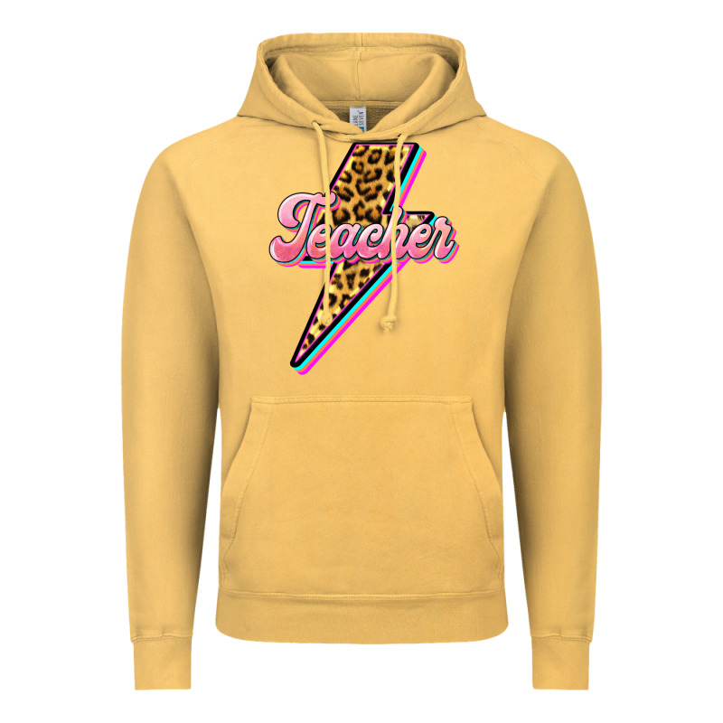 Flash Teacher Vintage Hoodie by BarkalooDesign | Teevron
