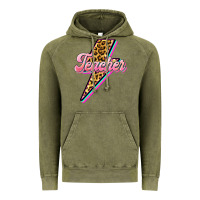 Vintage Olive flash teacher Vintage Hoodie - BarkalooDesign