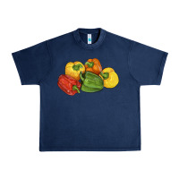 Navy Peppers Urban Heavy Tee - LillyAllenDesigns