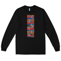 Black usa flag and cross penwraps Long Sleeve Tee - Artiststas