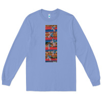 Colony Blue usa flag and cross penwraps Long Sleeve Tee - Artiststas