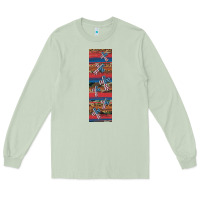 Matcha usa flag and cross penwraps Long Sleeve Tee - Artiststas