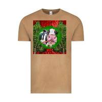 Christmas Holstein Vintage Tee | Teevron