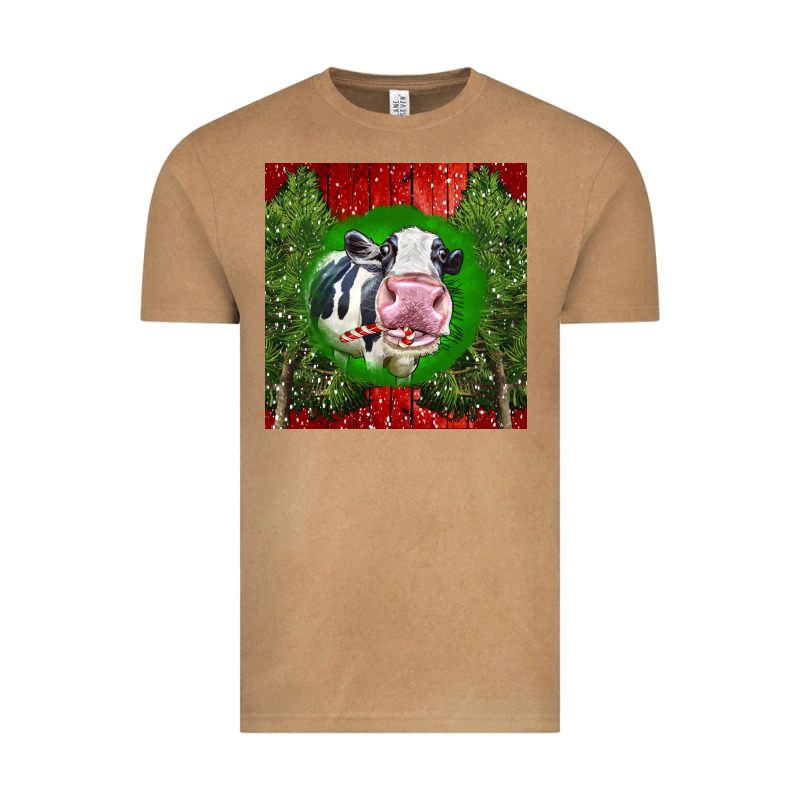 Christmas Holstein Vintage Tee by LillyAllenDesigns | Teevron