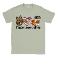 Matcha peace love coffee Classic Tee - BarkalooDesign