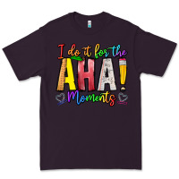 Plum IDiot Of The Aha Moments Premium Tee - CowhideDigitalArt