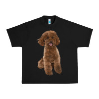 Black Poodles Dog lllustrations Urban Heavy Tee - LillyAllenDesigns