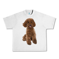 Lunar Rock Poodles Dog lllustrations Urban Heavy Tee - LillyAllenDesigns