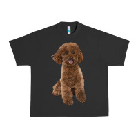 Pigment Black Poodles Dog lllustrations Urban Heavy Tee - LillyAllenDesigns