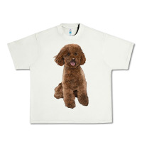 Pistachio Poodles Dog lllustrations Urban Heavy Tee - LillyAllenDesigns