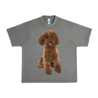 Tornado Poodles Dog lllustrations Urban Heavy Tee - LillyAllenDesigns