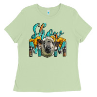 Matcha Western Show Mom Sheep Ladies Tee - LillyAllenDesigns