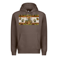 Coffee easter camouflage egg hunter bunny license plate template Premium Hoodie - BarkalooDesign