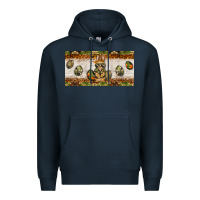 Navy easter camouflage egg hunter bunny license plate template Premium Hoodie - BarkalooDesign