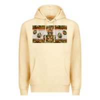 Pina Colada easter camouflage egg hunter bunny license plate template Premium Hoodie - BarkalooDesign