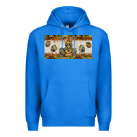 True Royal easter camouflage egg hunter bunny license plate template Premium Hoodie - BarkalooDesign