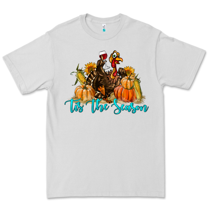 Western Fall Turkey Tis The Season Premium Tee by LillyAllenDesigns | Teevron