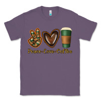 Lavender peace love coffee Classic Tee - Jasminsmagicworld