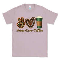 Lilac peace love coffee Classic Tee - Jasminsmagicworld