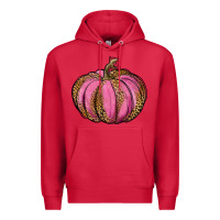 Cardinal leopard cancer pumpkin Premium Hoodie - RanaPortraitStore