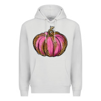 Dove Grey leopard cancer pumpkin Premium Hoodie - RanaPortraitStore