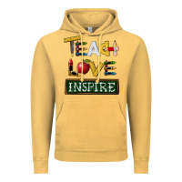 Vintage Mustard teach love inspire Vintage Hoodie - BarkalooDesign