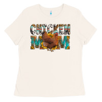 Bone chicken mom Ladies Tee - LillyAllenDesigns