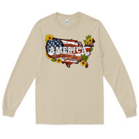 Mushroom usa map Long Sleeve Tee - Artiststas