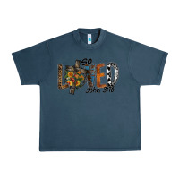 Midnight Navy so loved jhon 3.16 Urban Heavy Tee - SublimationCraftShop