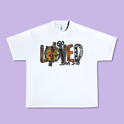 So Loved Jhon 3.16 Urban Heavy Tee Designed By Sublimationcraftshop
