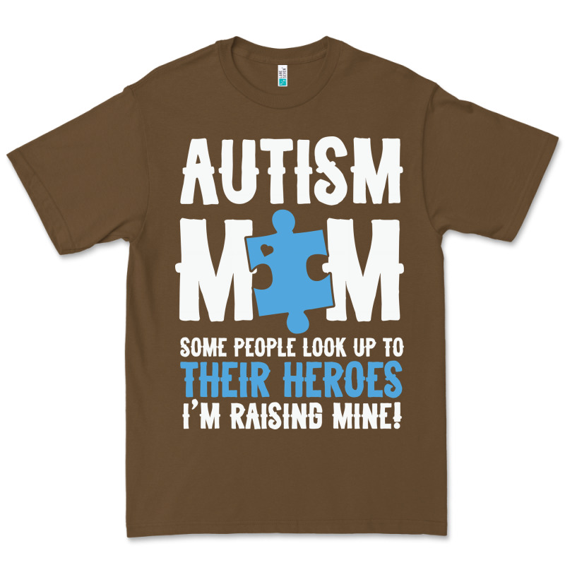 Lil Autism Mom Premium Tee by CowhideDigitalArt | Teevron