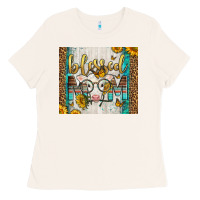 Bone Western Blessed Mom Baby Calf Ladies Tee - LillyAllenDesigns