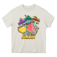 Cream sweet summer watermelon pineapple fruits Heavy Core Tee - RanaPortraitStore