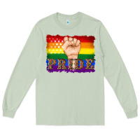 Matcha lgbtq  flag and hand pride Long Sleeve Tee - Artiststas