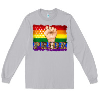 Moon Dust lgbtq  flag and hand pride Long Sleeve Tee - Artiststas