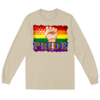 Mushroom lgbtq  flag and hand pride Long Sleeve Tee - Artiststas