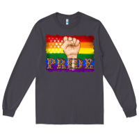 Smoke lgbtq  flag and hand pride Long Sleeve Tee - Artiststas