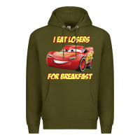 Army Green movie cartoon cars Premium Hoodie - DesigneFamous