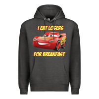 Charcoal Heather movie cartoon cars Premium Hoodie - DesigneFamous