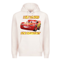 Pale Pink movie cartoon cars Premium Hoodie - DesigneFamous