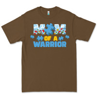 Cacao LIL Autism Mom Premium Tee - CowhideDigitalArt
