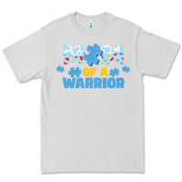Dove Grey LIL Autism Mom Premium Tee - CowhideDigitalArt