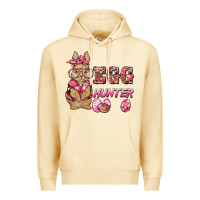 Pina Colada easter pink camouflage egg hunter  bunny Premium Hoodie - BarkalooDesign