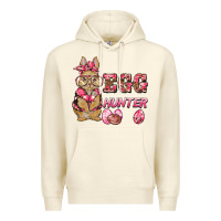 Sandshell easter pink camouflage egg hunter  bunny Premium Hoodie - BarkalooDesign
