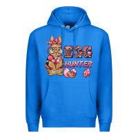 True Royal easter pink camouflage egg hunter  bunny Premium Hoodie - BarkalooDesign