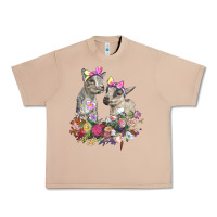 Burro floral baby goats Urban Heavy Tee - RanaPortraitStore