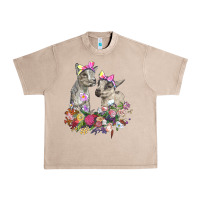 French Oak floral baby goats Urban Heavy Tee - RanaPortraitStore