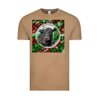 Vintage Coffee christmas black angus cow Vintage Tee - LillyAllenDesigns