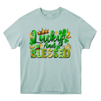 Arona lucky and blessed Heavy Core Tee - FaDigitalArtStudio